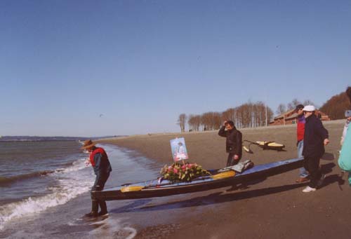 Joel-12-Carrying-kayak-into-water