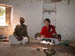 Lunch at the Rampura village center