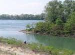 Start of the canal Arles-Bouc