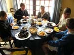 Salin de Giraud: Hans J�rgen, G, Lara and the kids