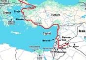 <i><b>Turkiet-Syrien-Libanon-Jordanien</b></i>