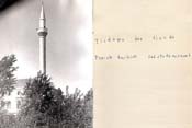 Typisk turkisk sm�stadsminaret
