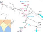 Ladakh och Nubra Valley