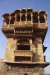 Ett <i>haveli</i>-torn: Rik mans bostad