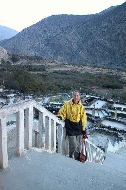 Up to a monastery