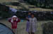 Children at tent