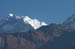 Views of Dhaulagiri mountains