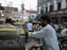 View from a rickshaw