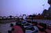 Festival preparations at main ghat