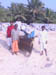 Kasaragod, Kerala: Fishermen at the Indian Ocean