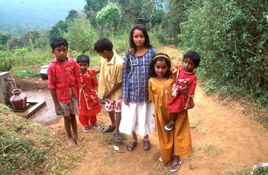 Thekkadi Children on hike