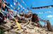 Leh Gompa prayer flags