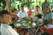 MekongDelta Tour group at lunch