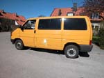 The van with the 220 Volt outlet_