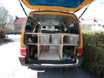 The storage area at the back