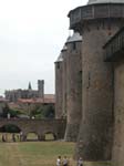 Carcassonne au sud de la France