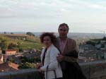 St Emilion, Bordeaux: Elisabeth och Alain