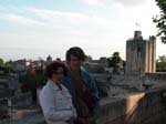 St Emilion, Bordeaux: Elisabeth och Rain