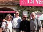 Antibes: Mike and Diane with parents