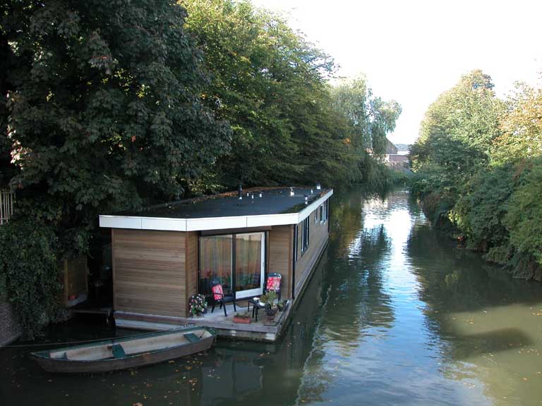Utrecht: Maison bateau