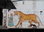 Rajasthan, Udaipur: Peintures sur les murs des maisons