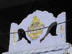 Rajasthan, Udaipur: Peintures sur les murs des maisons