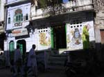 Rajasthan, Udaipur: Peintures sur les murs des maisons