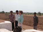 Rajasthan, Pokaran: Un 'khadin' fabriqu� par GRAVIS