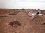 Rajasthan, Pokaran: Un 'khadin' fabriqu� par GRAVIS