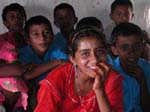 Rajasthan, Pokaran: Les enfants du village