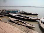 Uttar Pradesh, Varanasi: Ganges och flodb�tarna