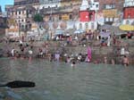 Uttar Pradesh, Varanasi (Benares): Ganges-floden i ottan