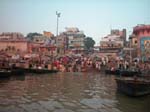 Uttar Pradesh, Varanasi (Benares): Ganges-floden i ottan