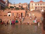 Uttar Pradesh, Varanasi (Benares): Ganges-floden i ottan