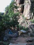 Madya Pradesh, Pachmarhi: Le Jatashankar temple dans une grotte