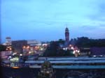 Tamil Nadu, Thanjavur: Utsikten fr�n v�rt hotell