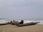 Tamil Nadu, Mahabalipuram: Stranden vid Bengaliska Bukten