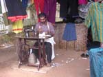 Kerala, Varkala: En skr�ddare