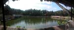 Kerala, Varkala: Sj�n framf�r 'v�r' restaurang