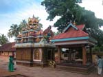 Kerala, Varkala: Ett tempel vid sj�n