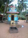 Kerala, Varkala: Ett tempel vid sj�n