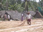 Kerala, Varkala: Fiskebyn