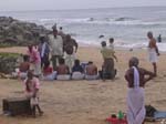 Kerala, Varkala: Stranden