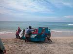 Kerala, Varkala: Fiskebyn