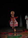 Kerala, Ernakulam: 'Kathakali' - en otrolig dansf�rest�llning