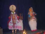 Kerala, Ernakulam: 'Kathakali' - en otrolig dansf�rest�llning