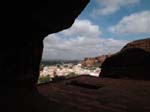 Karnataka, Badami: La vue des temples