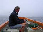 Sandhamn: Richard fishing