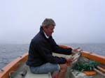 Sandhamn: Richard fishing