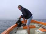 Sandhamn: Richard fishing